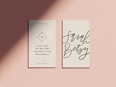 Sarah Betsy business cards