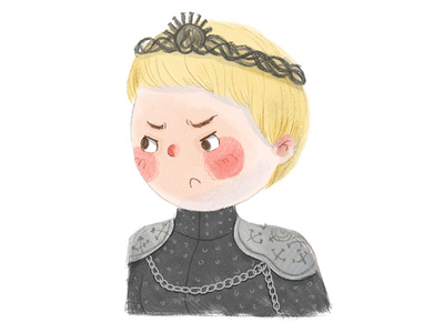 Cersei Lannister cersei lannister game of thrones illustration