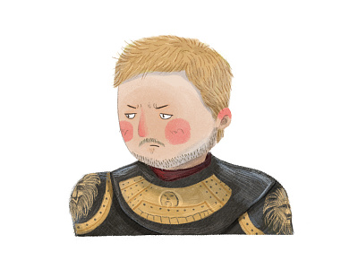 Jaime Lannister game of thrones illustration jaime lannister