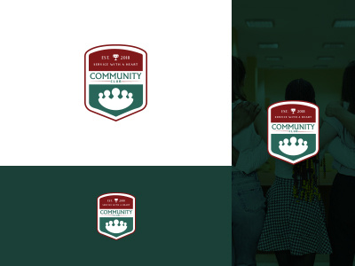 Community Club Logo branding design icon logo