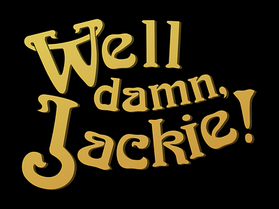 Quoting Kelso jackie burkhart michael kelso sketch that 70s show typography vector