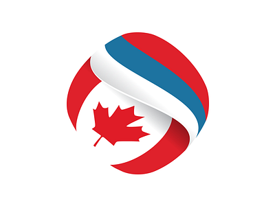 Cansee logo association business canada flag serbia
