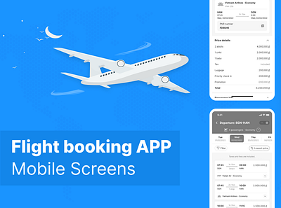 Travel- Flight Ticket Booking App airline airplane app booking branding casestudy flight graphic design mobile travel trip ui ux vacation