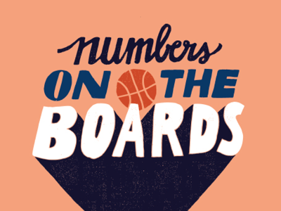 Numbers on the Boards