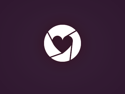 Heart Activity Monitor Logo activity cam ham heart logo monitor purple video white