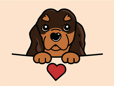 I Wuff You dog gift heart puppy valentine valentines day