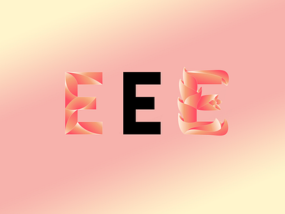 E Lettering