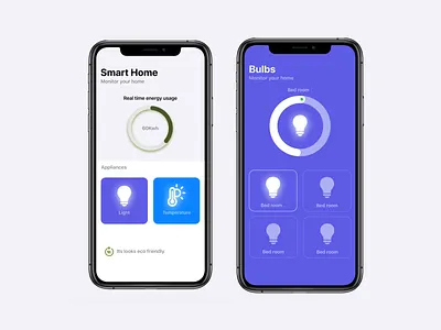 Smart Home - App concept app canada design flat interaction interaction design ios app minimal ontario toronto toronto branding torontodesign ui ui design ux uxdesign