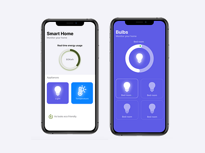 Smart Home - App concept app canada design flat interaction interaction design ios app minimal ontario toronto toronto branding torontodesign ui ui design ux uxdesign