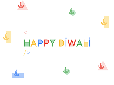 Happy Diwali Everyone :) 2019 canada celebration design diwali enjoyment festivals flat illustration india minimal sweets ui ux