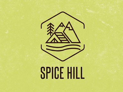 Spice Hill logo logo minimal branding real estate logo resorts