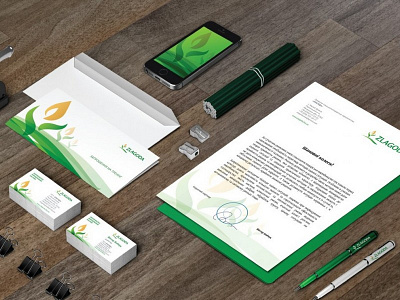 Corporate identity for TM Zlagoda corporate design goldweb identity