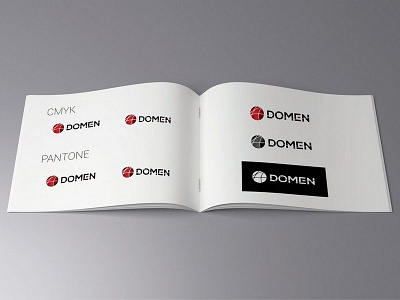 Rebranding for Domen Group branding corporate design goldweb identity logo