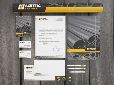 Corporate identity for Metal System