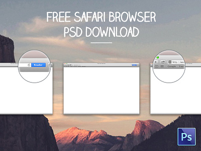 Free Safari Browser Download apple browser download free freebie photoshop psd safari template web website window