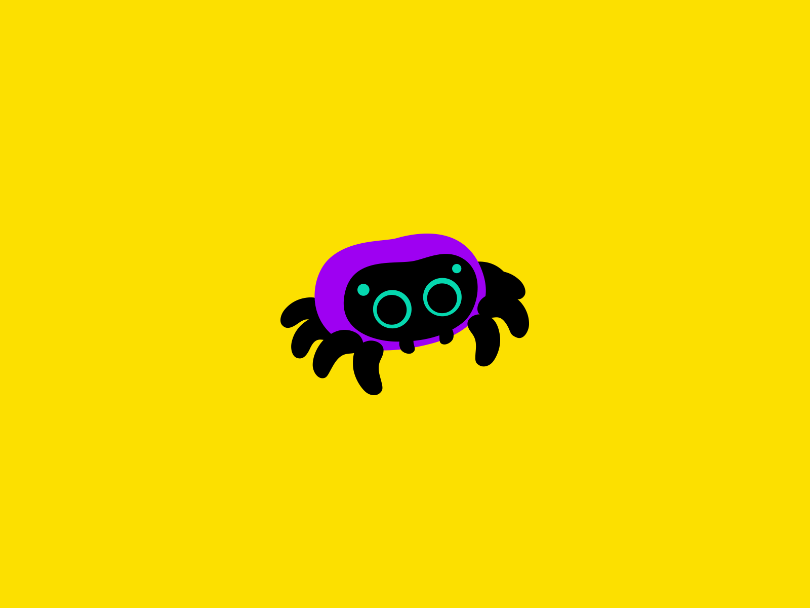 Spider cute design halloween spider