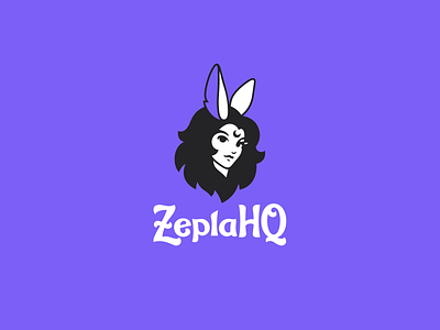 ZeplaHQ branding character cute design ff ffxiv logo logotype vector
