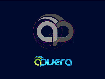 Apvera - Logo apvera grid logo proposal singapore