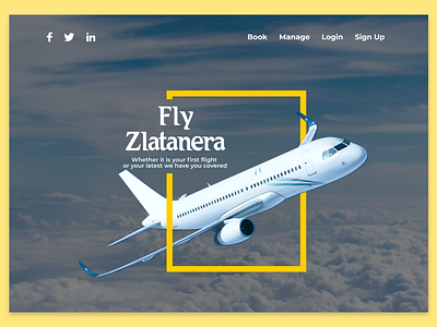 Airline Landing Page