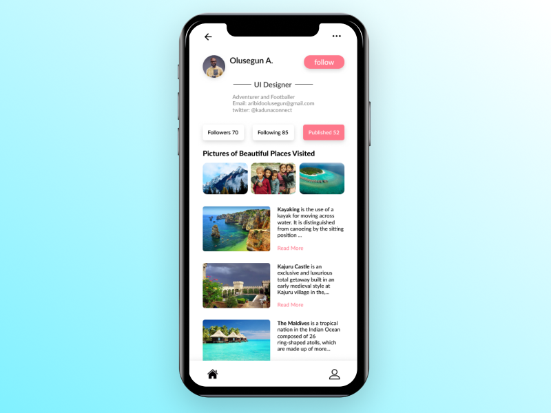 Profile design