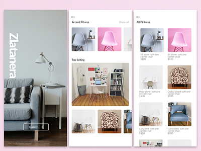 Furniture App android app chair design fiat