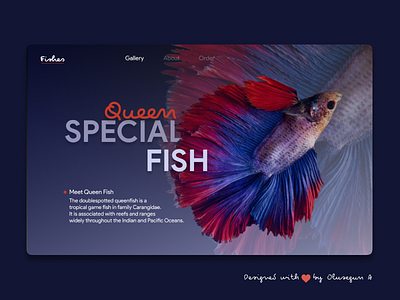 Fish Landing Page