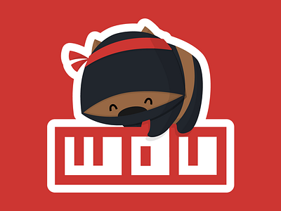 npm Wombat Mascot logo mascot npm npmjs wdu wombat