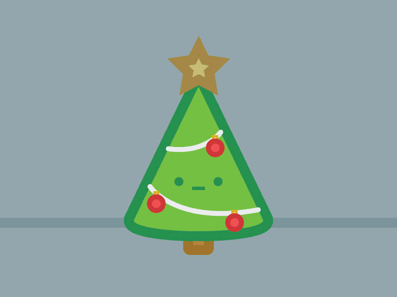 Happy Tree christmas cute gif happy holidays tree