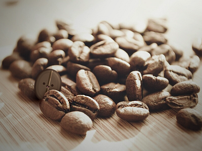 IRL - Coffee Bean bean coffee cute experiment flat irl vector