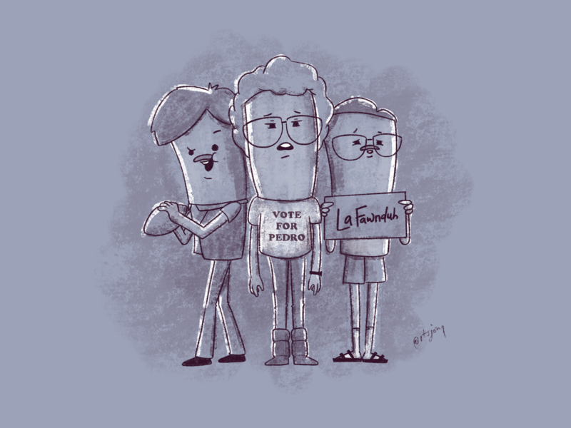 Napoleon sketch doodle gosh dynamite napoleon