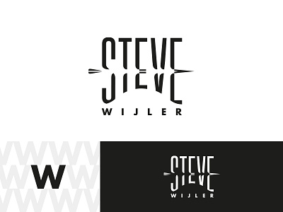 Steve Wijler Logo archery arrow branding branding design design logo typo typography vector