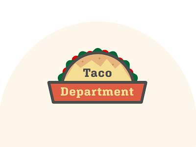 want some tacos? food logo mexican taco