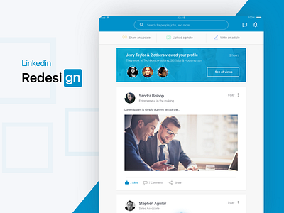 Linkedin- Redesign