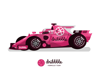 Dribbble Formula 1 Team