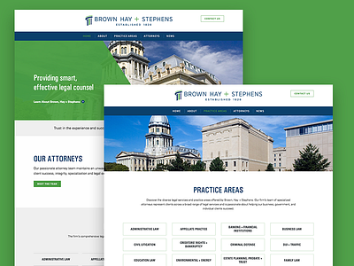 Law Firm craft cms law responsive web design website