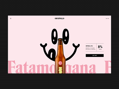 Omnipollo / Filter Concept animation art direction beer clean concept design filter interaction interface layout minimal motion ui ux web website