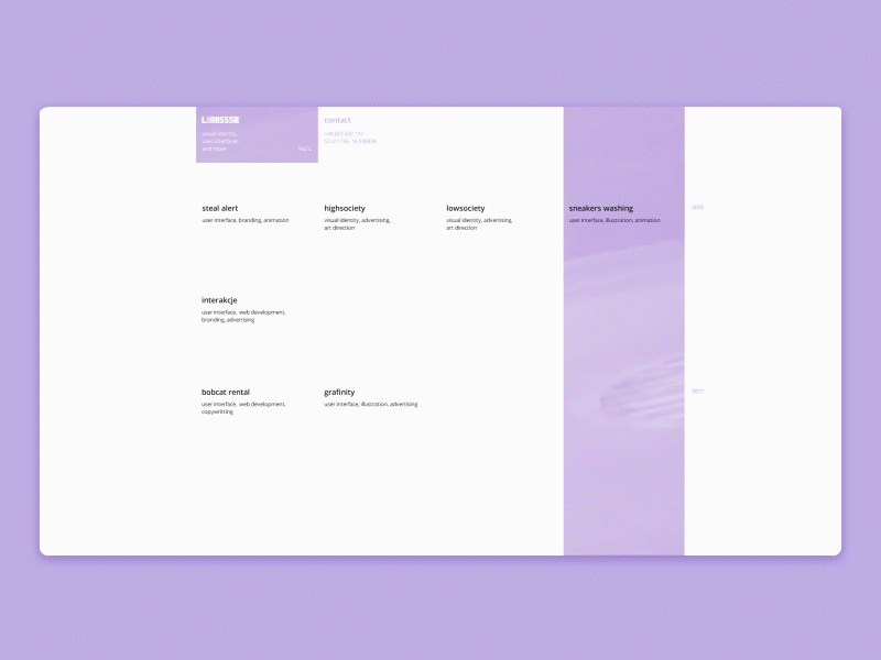 🚗 portfolio timetable design ferrari flat logo minimal pantone portfolio purple ui