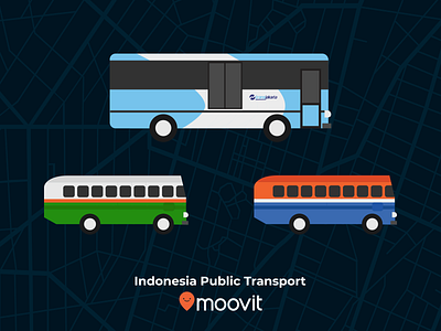 Indonesia Public Transport branding graphic design