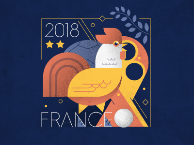 Football France 2018 soccer 2018 france victory cup world rooster ball football