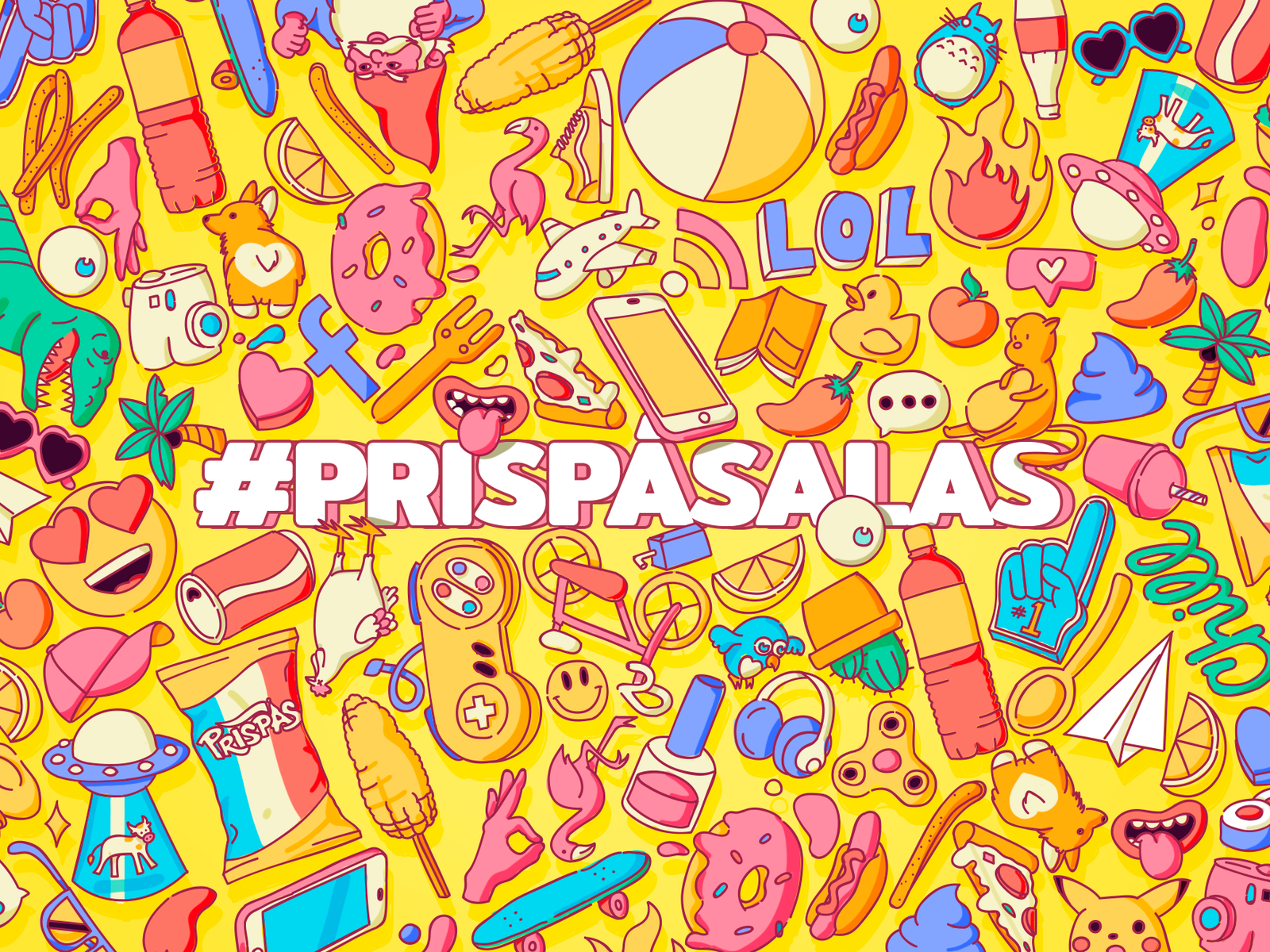 Prispas Chips Pattern by Gabriela Ruiz on Dribbble