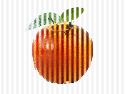 Lenticular Test 1 apple lenticular orange