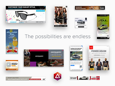 The possibilities are endless adcade gallery showcase website