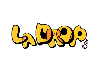 La Drop's Logo Design branding design illustration illustrator logo photoshop typography vector