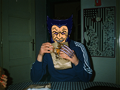 Wolverine eats whatever he wants to eat.