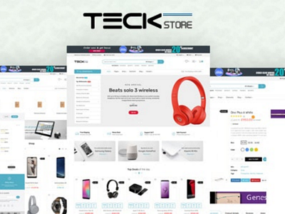 Teckstore - Electronics Store Prestashop Theme for Affiliates affiliate marketing affiliates amazon like digital digital store ecommerce ecommerce template electronics hitech mobile theme prestashop 1.6 prestashop 1.7 responsive theme teckstore