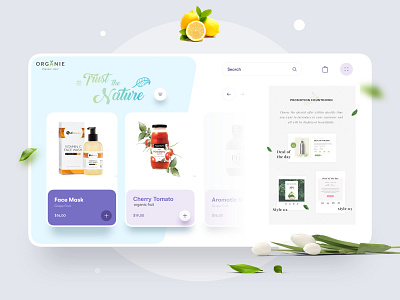 Organic Store design illustration ecommerce ecommerce template organic prestashop 1.6 prestashop 1.7 prestashop template responsive