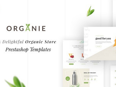 Organie - A Delightful Organic Store eCommerce Prestashop Theme delightful organic ecommerce ecommerce template organic organick organie organie store organik prestashop 1.7 prestashop template