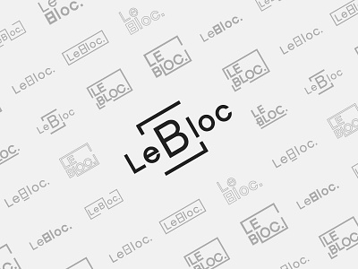 Branding LeBloc brand branding design id logo process