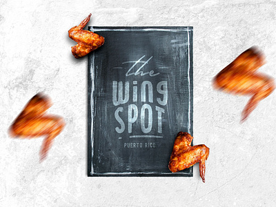 The Wing Spot Branding