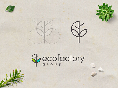Ecofactory brand branding branding design design design agency digital agency idenity identity branding identity design identity designer logo logo design typo typography visual identity